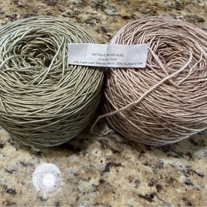 Expression Fiber Arts Hand Dyed Yarn: 2 Cakes